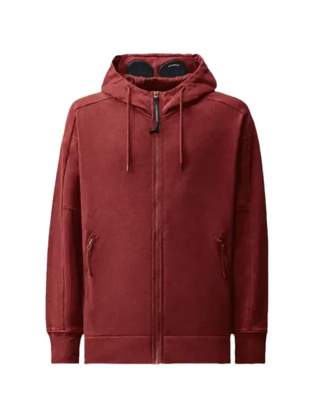 Hanorac din fleece C.p. Company din fleece roșu