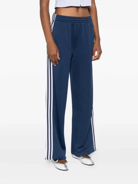 Pantaloni Adidas cu dungi negru