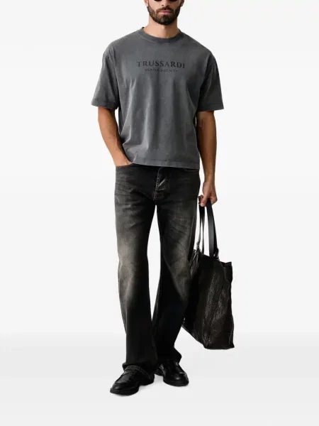 Tricou Trussardi gri