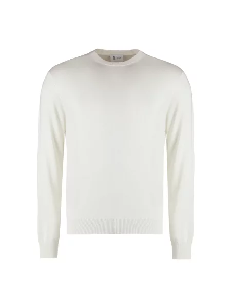 Jedwabny sweter The (alphabet) biały
