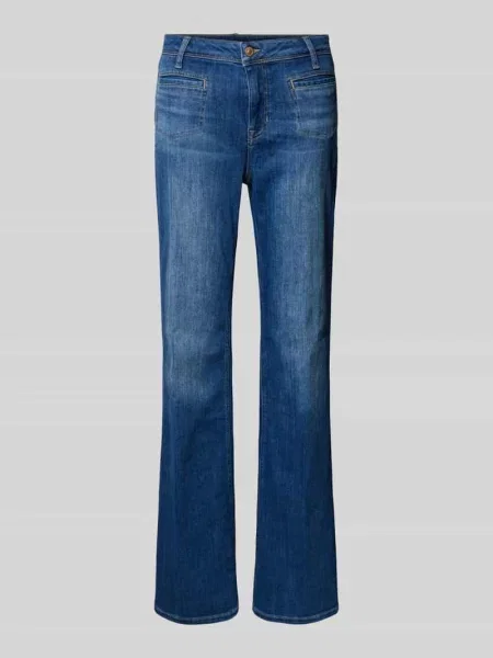 Jeansy o rozkloszowanym kroju model ‘NELLA’ Raffaello Rossi niebieskie