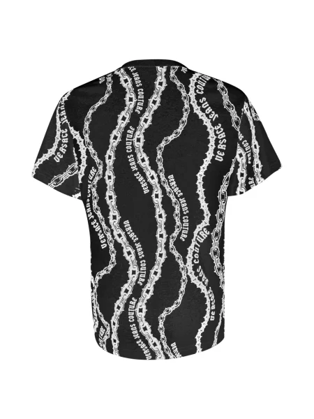 Koszulka Versace Jeans Couture czarna