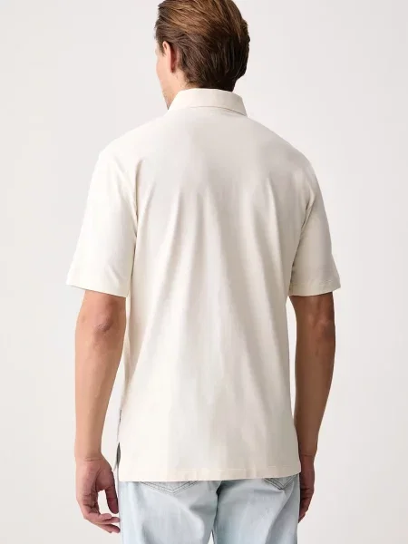 Tricou polo Armani Exchange bej