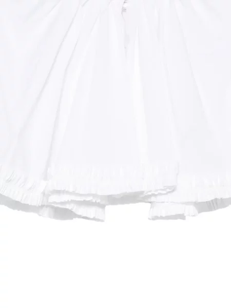 Geacă Vivetta cu volane alb
