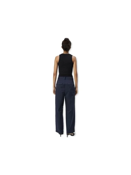 Pantaloni Object albastru