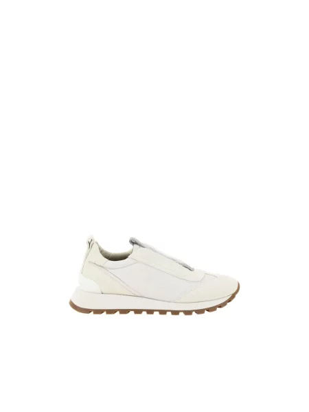 Sneakersy Brunello Cucinelli białe