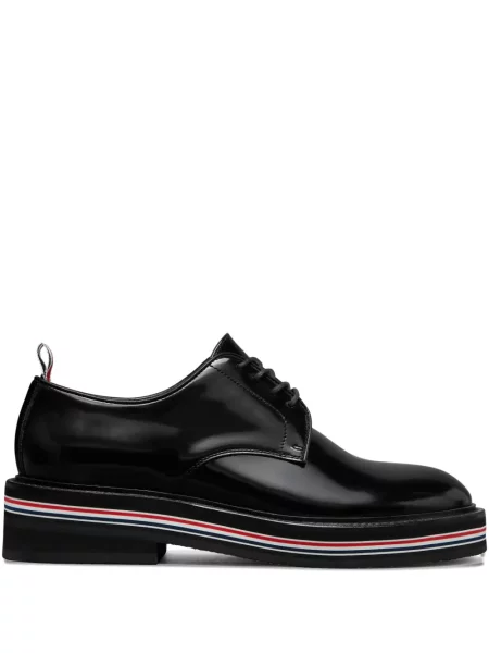 Pantofi derby Thom Browne din piele negru
