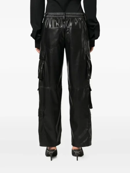Pantaloni cargo Alice + Olivia negru