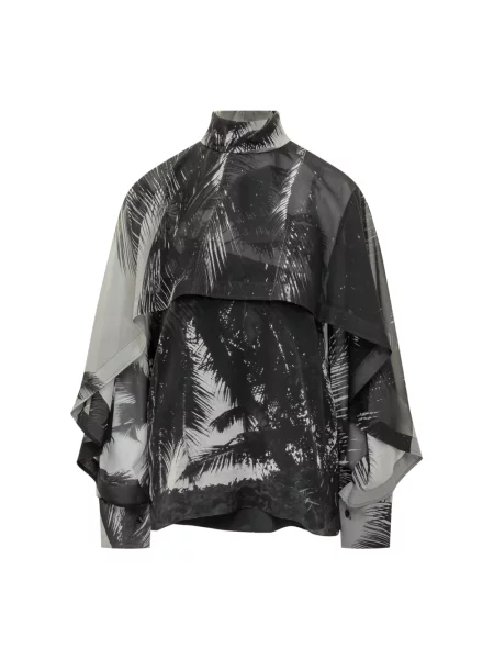 Bluzka Ferragamo szyfonowa szara