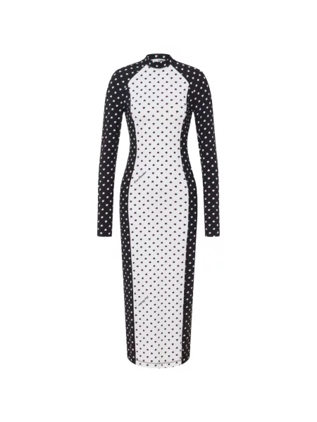 Rochie Love Moschino din jerseu negru