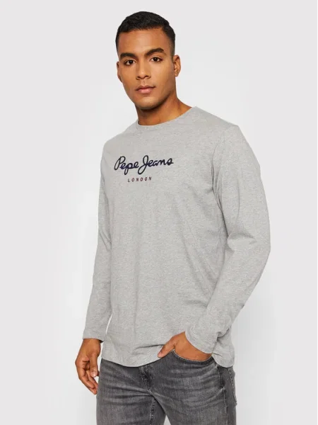 Tričko Pepe Jeans sivá
