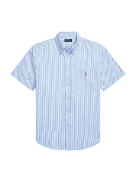 Koszula casualowa o kroju regular fit z czystej bawełny Polo Ralph Lauren niebieska