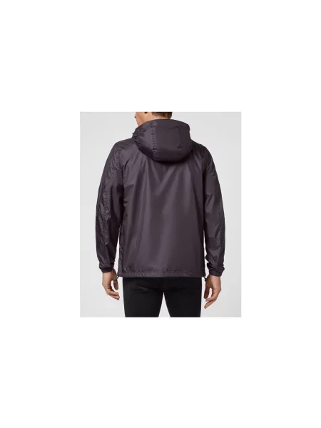 Geacă de vânt Philipp Plein Sport albastru