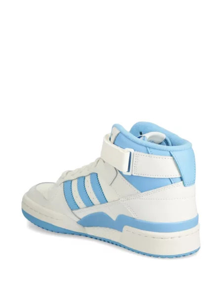 Kurtka Adidas w paski z kapturem biała