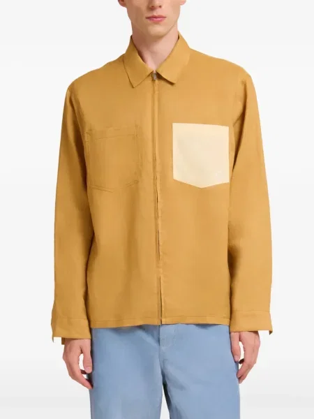 Košile Marni s autogramem žlutá