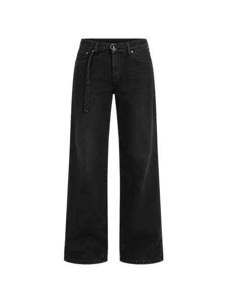 Blugi cu picior larg Les Temps Des Cerises negru