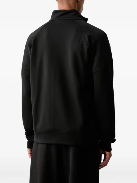 Hanorac Adidas cu dungi cu imagine plasă negru