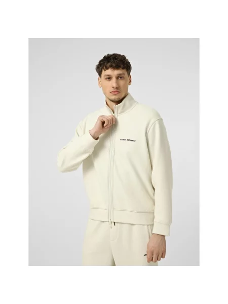 Mikina Armani Exchange béžová