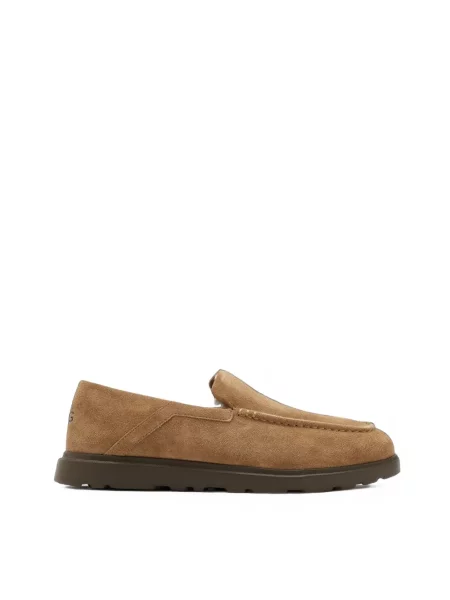 Pantofi loafer Ugg din piele de căprioară maro