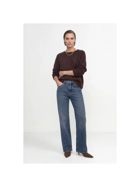 Sweter Rich & Royal brązowy