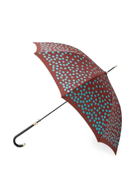 Umbrelă Moschino cu buline maro