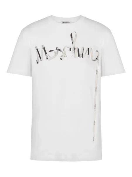 Tricou Moschino cu imagine alb