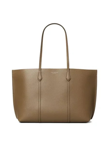 Shopperka Tory Burch skórzana brązowa