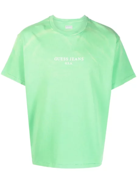 Tricou Guess cu imagine verde