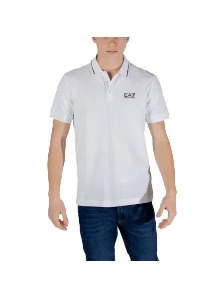 Polo Emporio Armani Ea7 alb