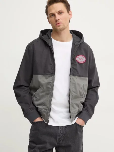 Яке Hollister Co. преходен модел сиво