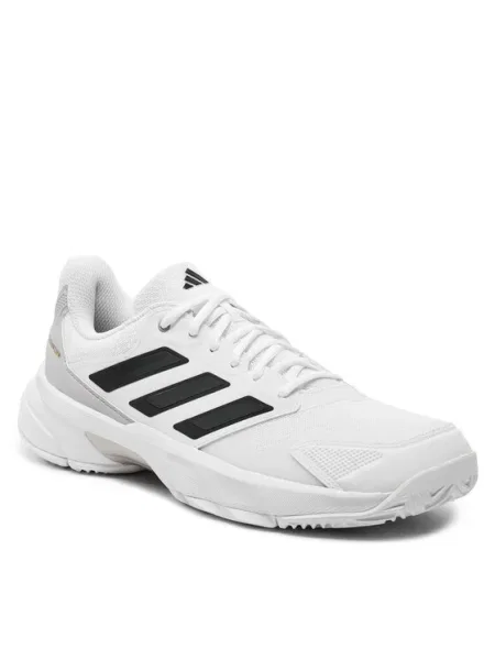 Adidas Pantofi CourtJam Control 3 Tennis alb