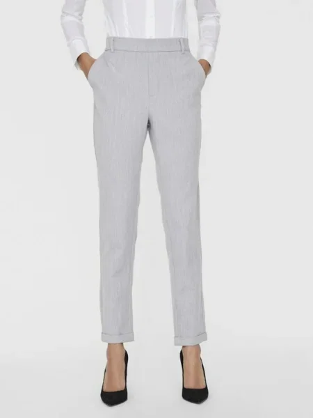 VERO MODA Nadrág Maya melír szürke