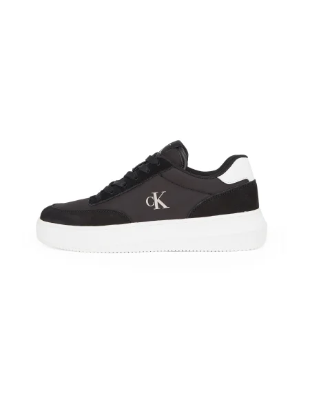 Calvin Klein Jeans Tenisice CHUNKY CUPSOLE LOW MIX IN crna