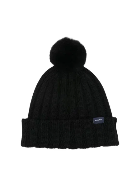 Czapka Woolrich czarna