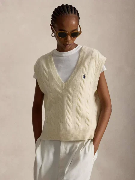 Polo Ralph Lauren vestă pentru femei din lână