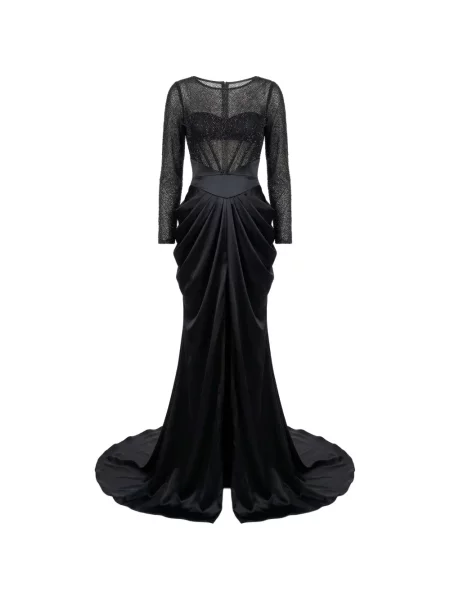 Rochie Gattinolli By Marwan cu broderie negru