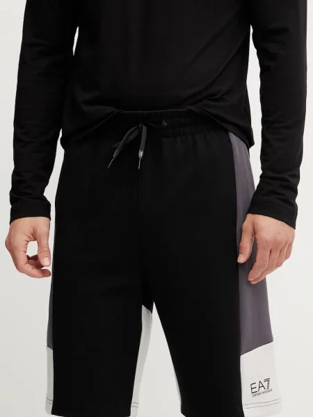 Emporio Armani pantaloni scurți bărbați negru