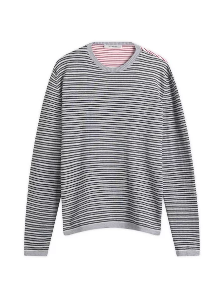 Sweter Gimaguas w paski szary