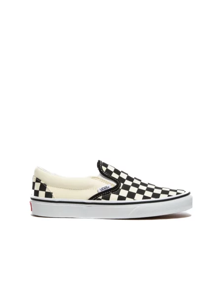 Sneakersy Vans wsuwane klasyczne białe