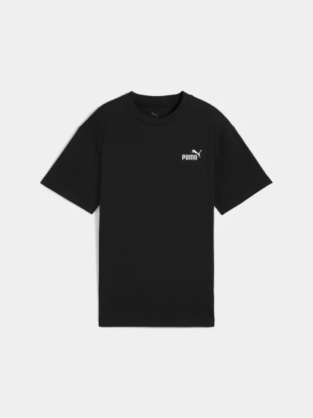Дитяча Футболка PUMA Ess Small No. 1 Logo Tee комбінований верх чорний