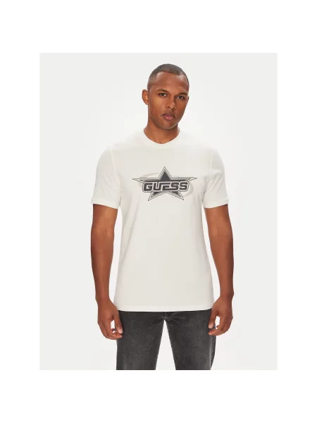 Guess Футболка Regular Fit білий