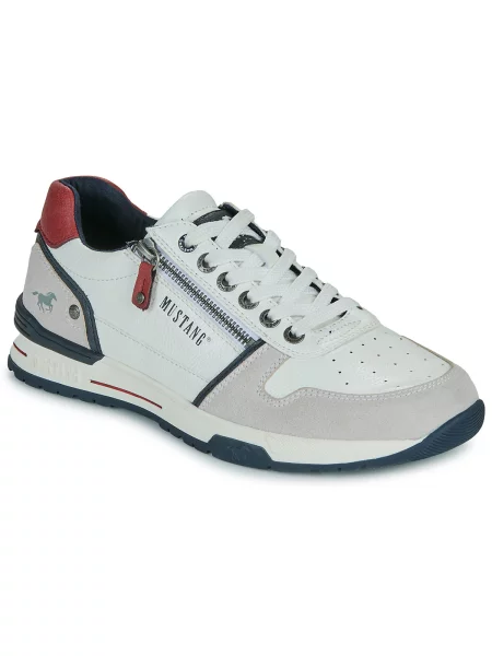 Pantofi Mustang alb