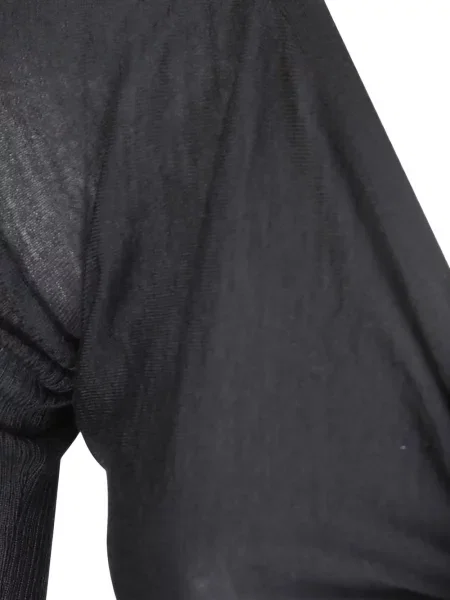 Decupat bluză Rick Owens plic negru