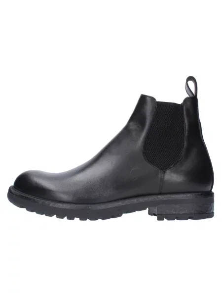 Buty do kostki J.p. David skórzane czarne
