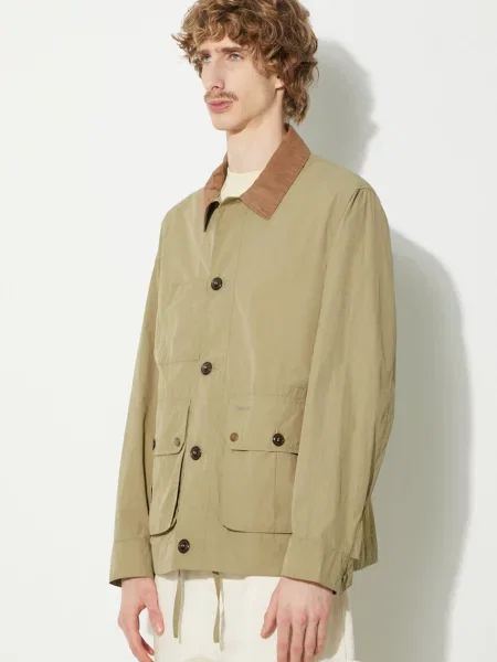Повседневная куртка Barbour зеленая