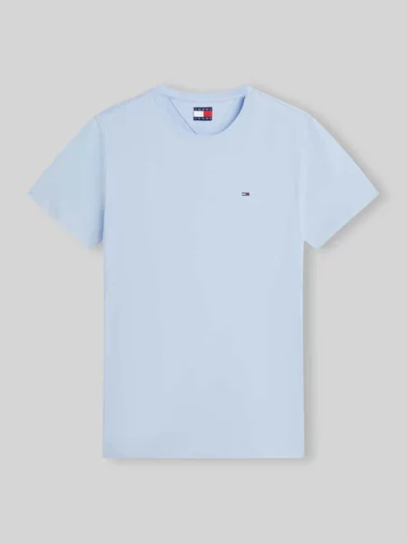 T-shirt o kroju regular fit z czystej bawełny Tommy Jeans