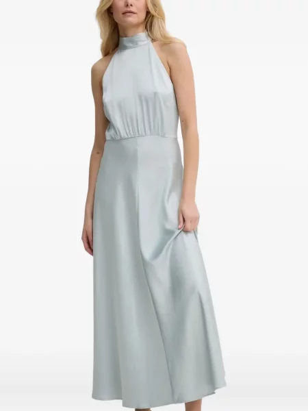 Rochie maxi Samsøe Samsøe de costum albastru