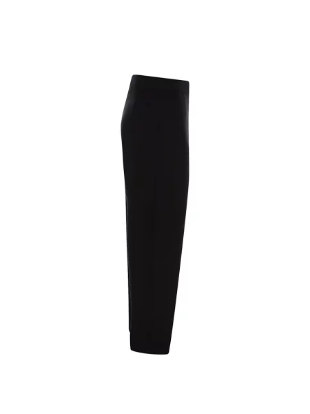Dzianinowe spodnie Max Mara czarne