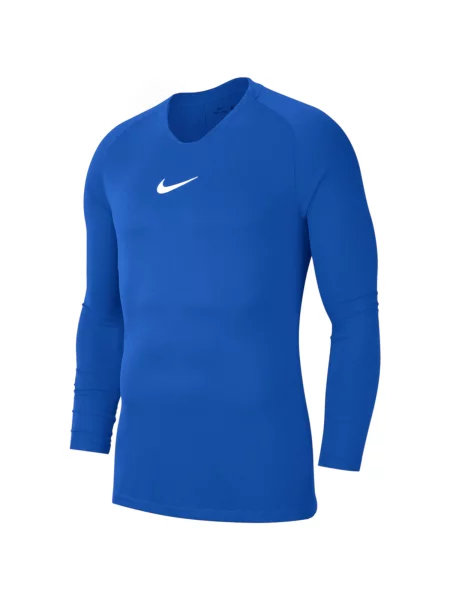 Tričko s dlhými rukávmi Nike modrá