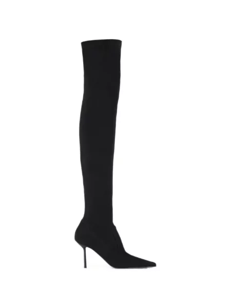 Cizme Le Silla din piele negru